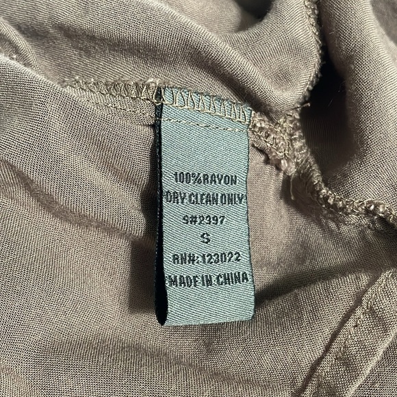 Cecico Brown Button Down Blouse - Picture 4 of 4